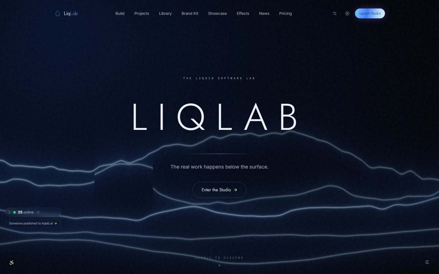 LiqLab — the liquid software lab