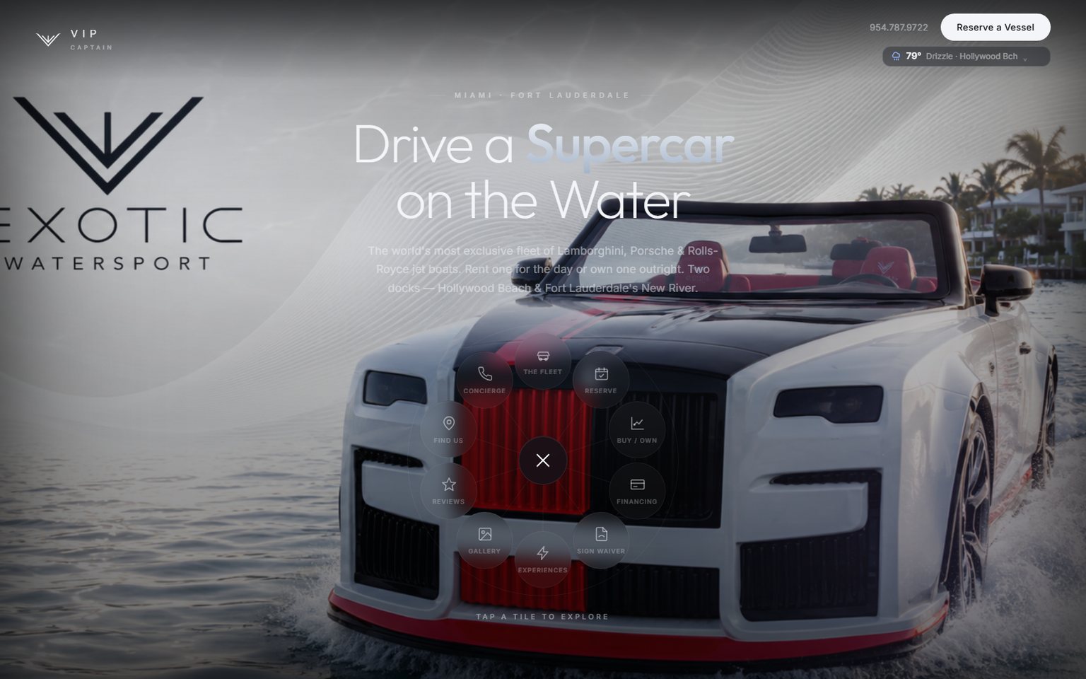 VIP Captain — supercar jet boats in Miami